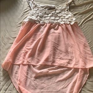 Crochet Open Back Top